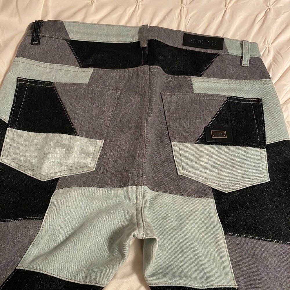 Phenom (Phmn) Designer Patchwork Flare Bottom Men… - image 7